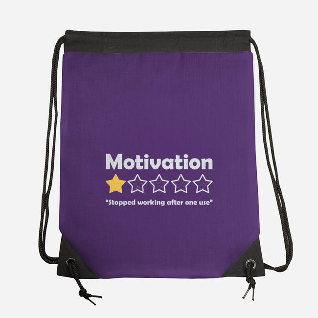 Motivation Review-None-Drawstring-Bag-NMdesign