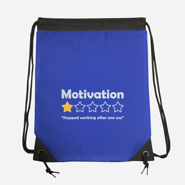 Motivation Review-None-Drawstring-Bag-NMdesign