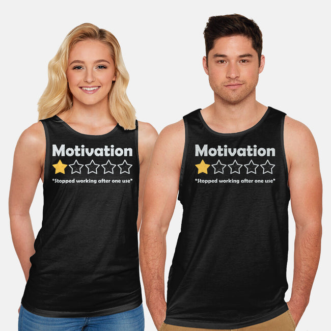 Motivation Review-Unisex-Basic-Tank-NMdesign