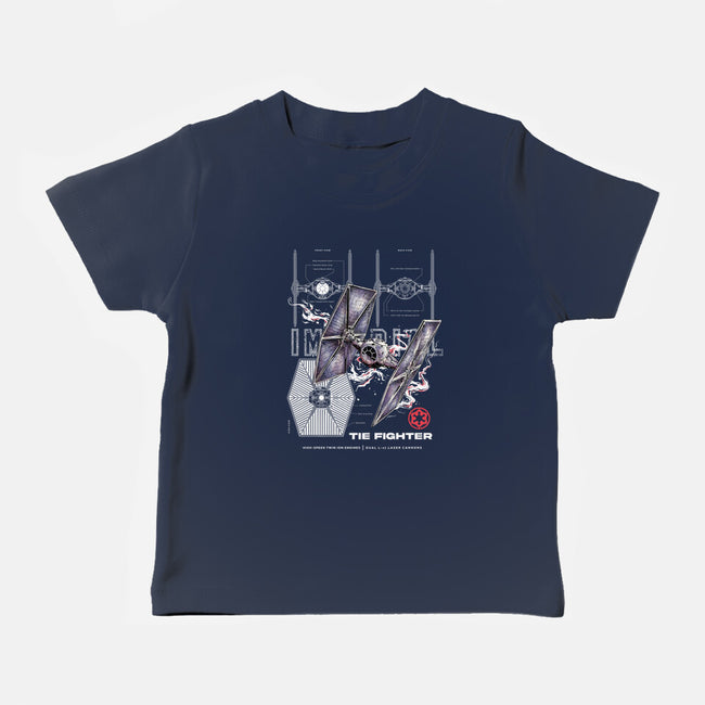 The Imperial Fighter-Baby-Basic-Tee-alfbocreative