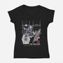 The Imperial Fighter-Womens-V-Neck-Tee-alfbocreative