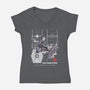 The Imperial Fighter-Womens-V-Neck-Tee-alfbocreative