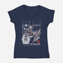 The Imperial Fighter-Womens-V-Neck-Tee-alfbocreative