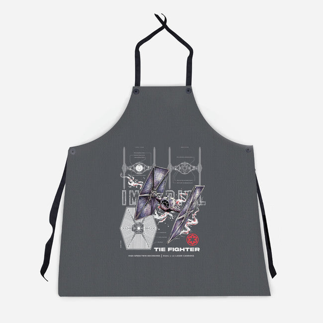 The Imperial Fighter-Unisex-Kitchen-Apron-alfbocreative