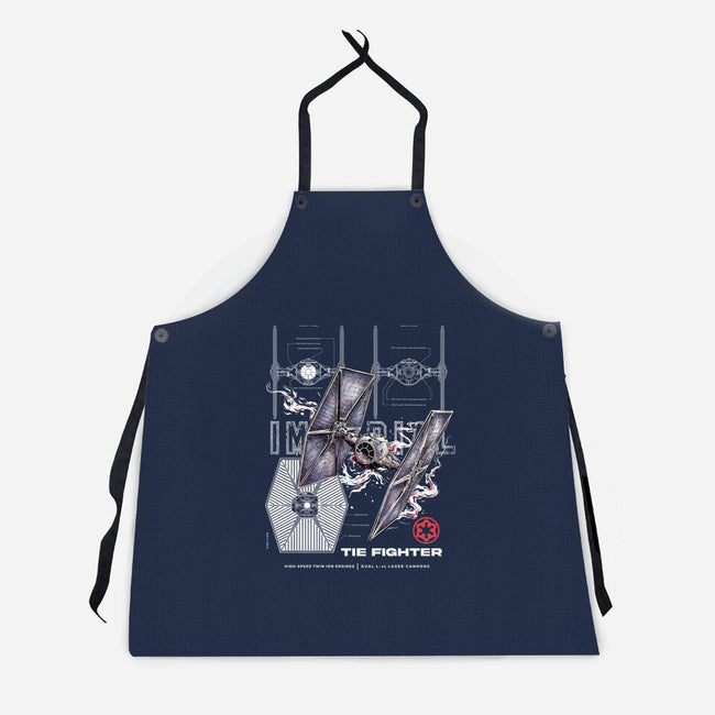 The Imperial Fighter-Unisex-Kitchen-Apron-alfbocreative