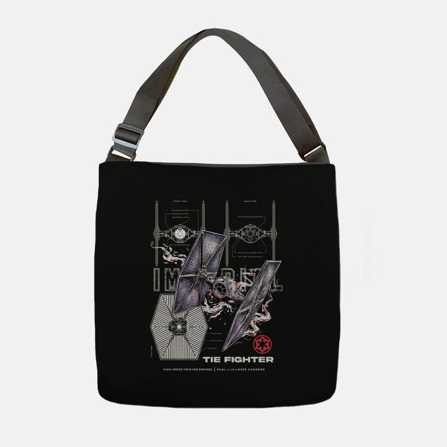 The Imperial Fighter-None-Adjustable Tote-Bag-alfbocreative