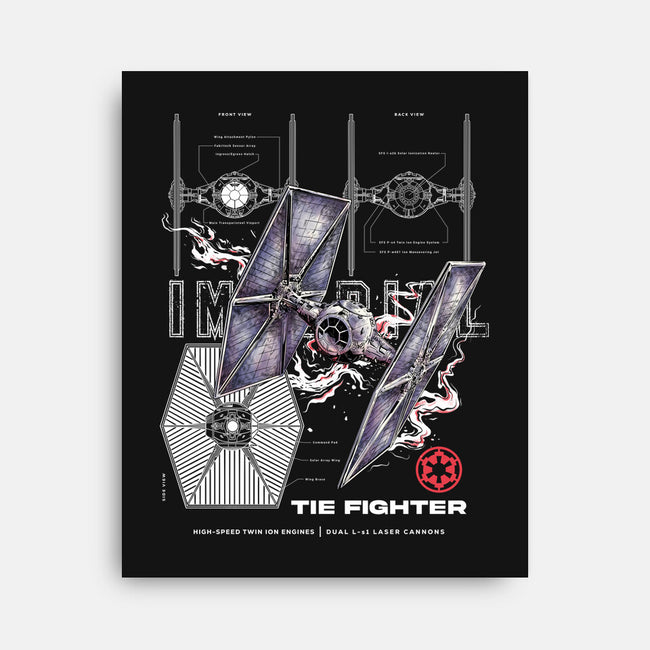 The Imperial Fighter-None-Stretched-Canvas-alfbocreative