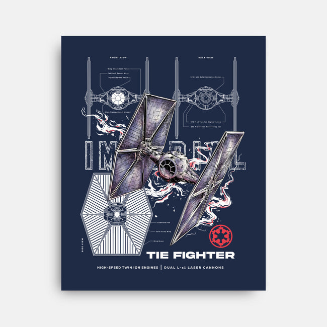 The Imperial Fighter-None-Stretched-Canvas-alfbocreative