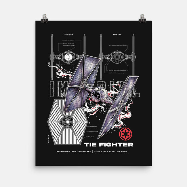 The Imperial Fighter-None-Matte-Poster-alfbocreative