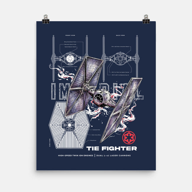 The Imperial Fighter-None-Matte-Poster-alfbocreative