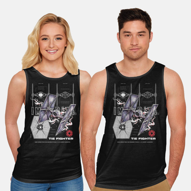 The Imperial Fighter-Unisex-Basic-Tank-alfbocreative