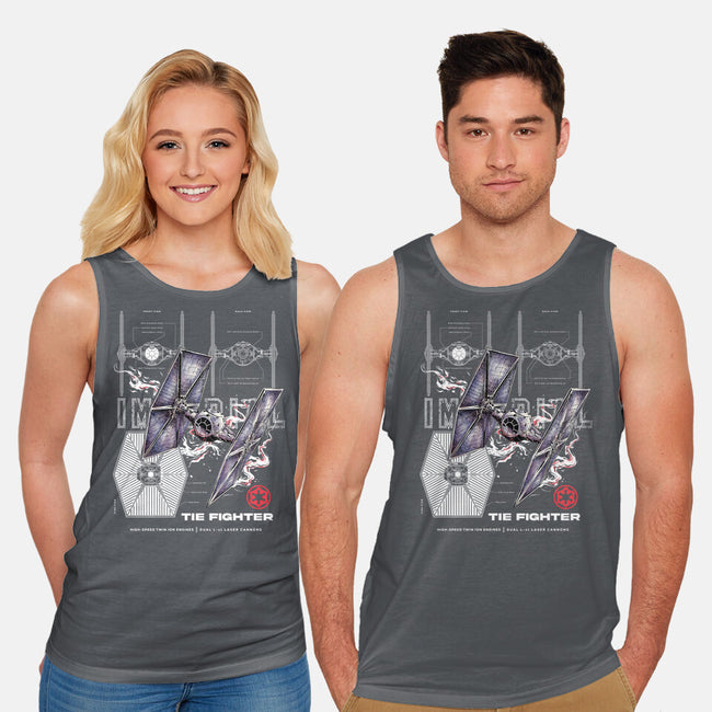 The Imperial Fighter-Unisex-Basic-Tank-alfbocreative