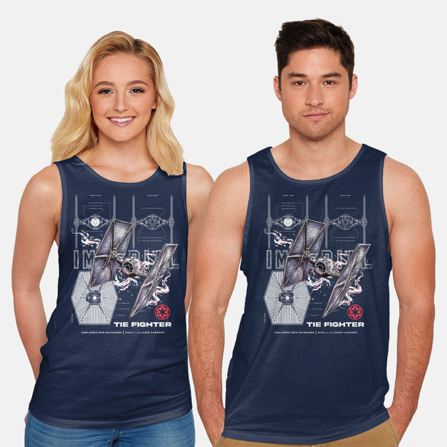 The Imperial Fighter-Unisex-Basic-Tank-alfbocreative