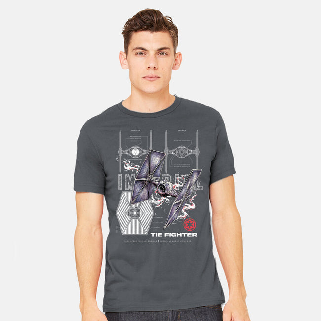 The Imperial Fighter-Mens-Heavyweight-Tee-alfbocreative