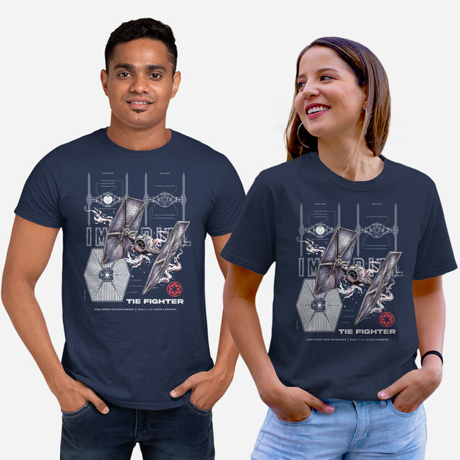 The Imperial Fighter-Unisex-Basic-Tee-alfbocreative