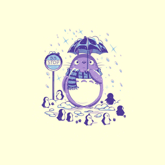 My Neighbor Winter-None-Polyester-Shower Curtain-PopCultureWizard