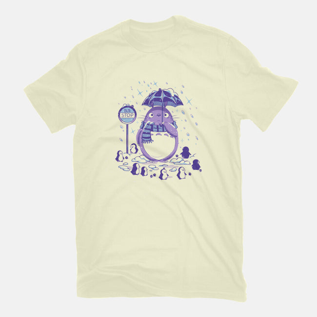 My Neighbor Winter-Mens-Basic-Tee-PopCultureWizard