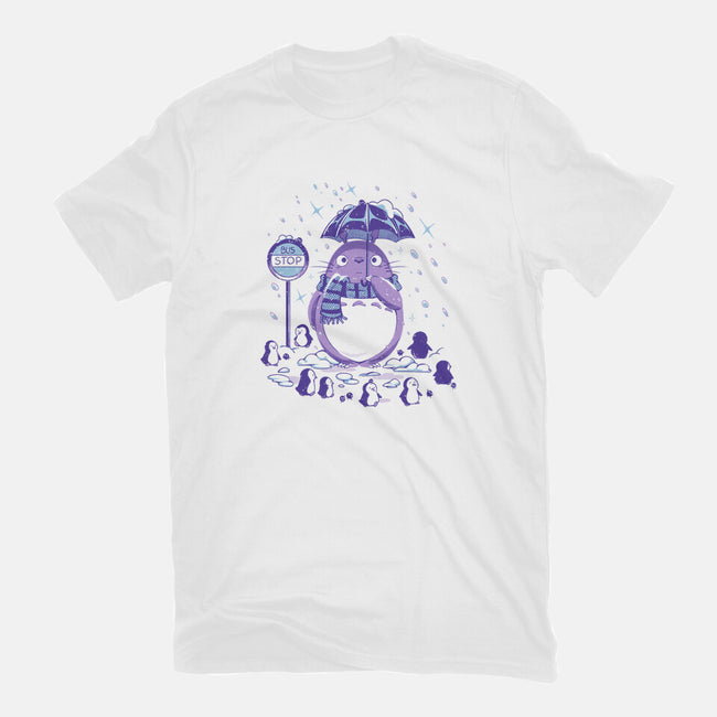My Neighbor Winter-Womens-Basic-Tee-PopCultureWizard