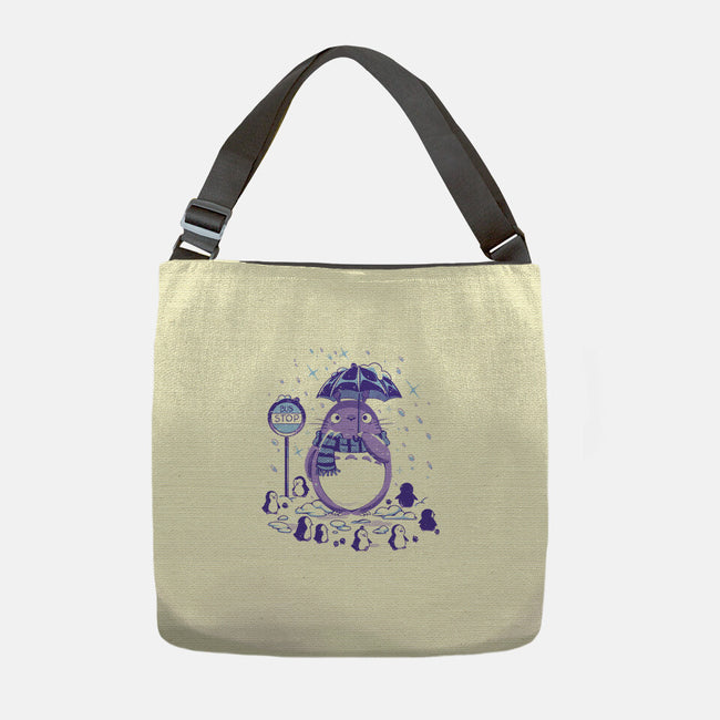 My Neighbor Winter-None-Adjustable Tote-Bag-PopCultureWizard