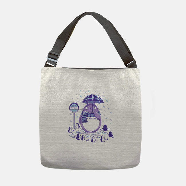 My Neighbor Winter-None-Adjustable Tote-Bag-PopCultureWizard