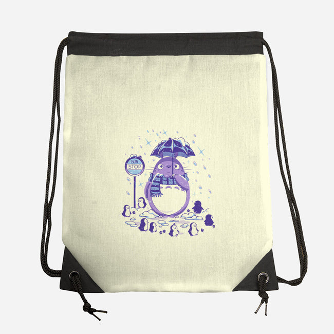 My Neighbor Winter-None-Drawstring-Bag-PopCultureWizard