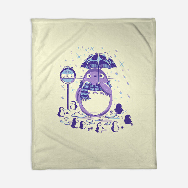 My Neighbor Winter-None-Fleece-Blanket-PopCultureWizard