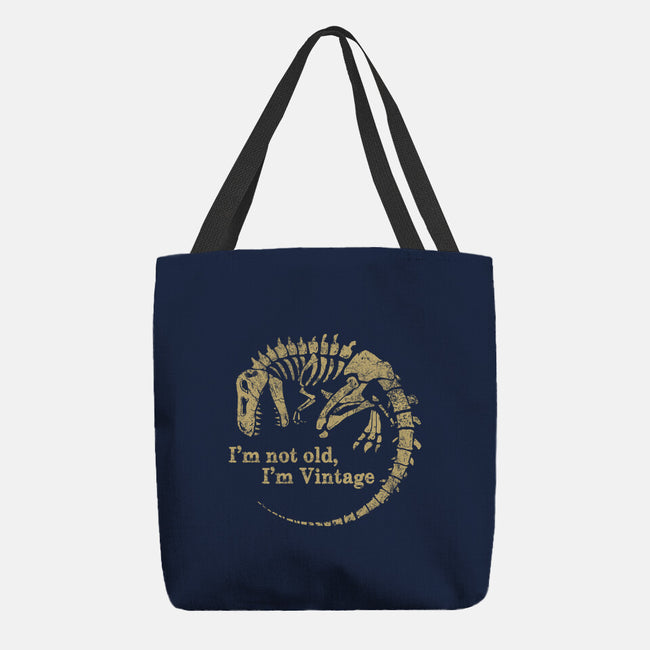 Not Old Just Vintage-None-Basic Tote-Bag-PopCultureWizard