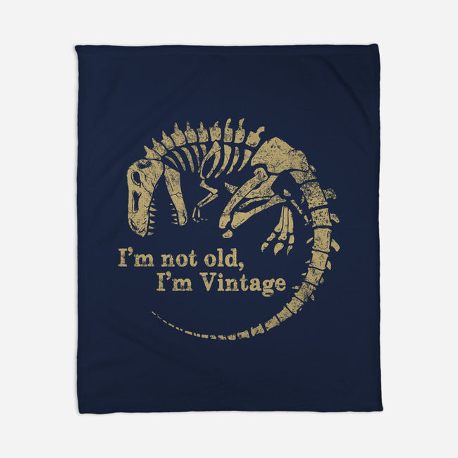Not Old Just Vintage-None-Fleece-Blanket-PopCultureWizard