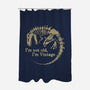 Not Old Just Vintage-None-Polyester-Shower Curtain-PopCultureWizard