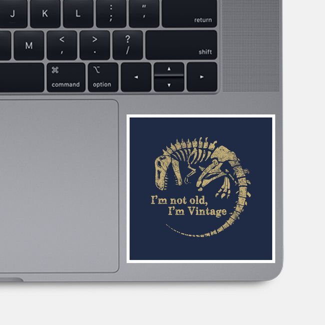 Not Old Just Vintage-None-Glossy-Sticker-PopCultureWizard