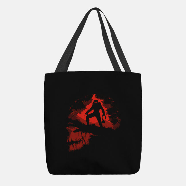 Skull Hunter-None-Basic Tote-Bag-pigboom
