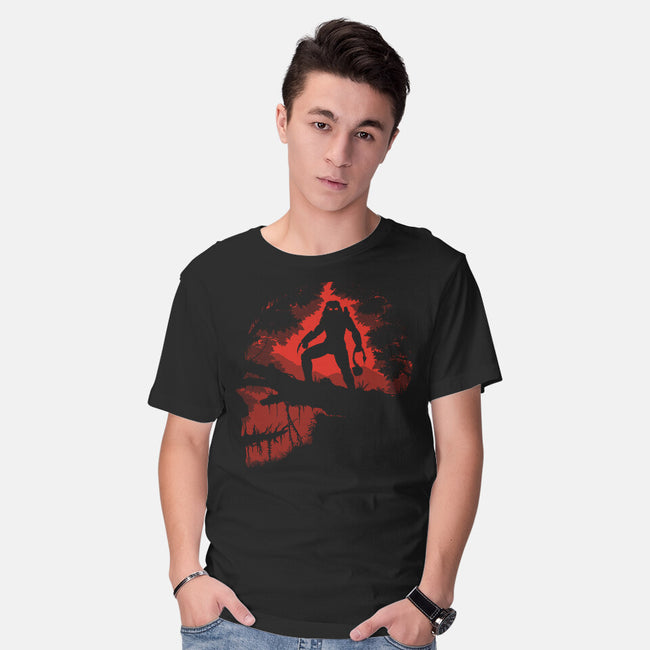 Skull Hunter-Mens-Basic-Tee-pigboom