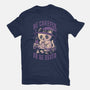 Be Careful Or Be Hexed-Womens-Fitted-Tee-eduely