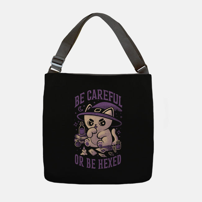 Be Careful Or Be Hexed-None-Adjustable Tote-Bag-eduely