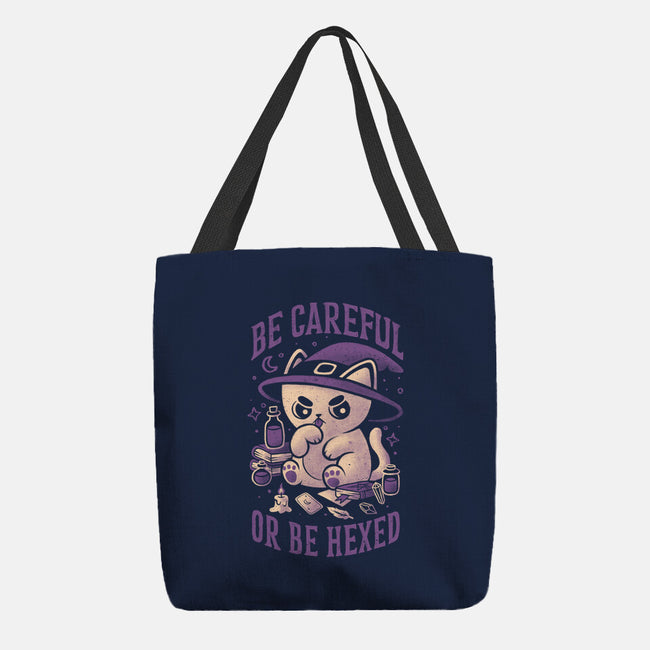 Be Careful Or Be Hexed-None-Basic Tote-Bag-eduely