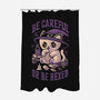 Be Careful Or Be Hexed-None-Polyester-Shower Curtain-eduely