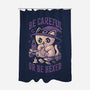 Be Careful Or Be Hexed-None-Polyester-Shower Curtain-eduely