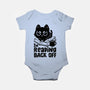 I'm Reading Back Off Cat-Baby-Basic-Onesie-koalastudio