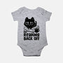 I'm Reading Back Off Cat-Baby-Basic-Onesie-koalastudio