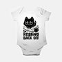 I'm Reading Back Off Cat-Baby-Basic-Onesie-koalastudio