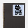 I'm Reading Back Off Cat-None-Glossy-Sticker-koalastudio