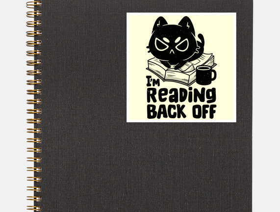 I'm Reading Back Off Cat