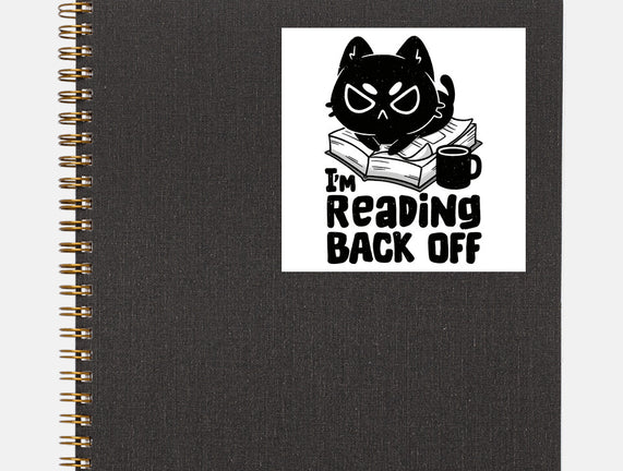 I'm Reading Back Off Cat
