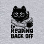I'm Reading Back Off Cat-Womens-Basic-Tee-koalastudio