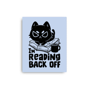 I'm Reading Back Off Cat