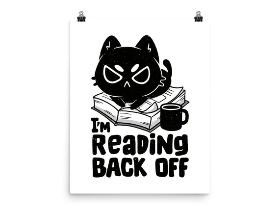 I'm Reading Back Off Cat