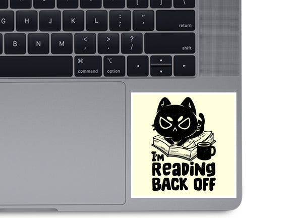 I'm Reading Back Off Cat