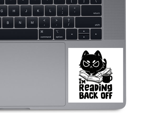 I'm Reading Back Off Cat