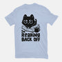 I'm Reading Back Off Cat-Womens-Basic-Tee-koalastudio