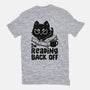 I'm Reading Back Off Cat-Mens-Basic-Tee-koalastudio